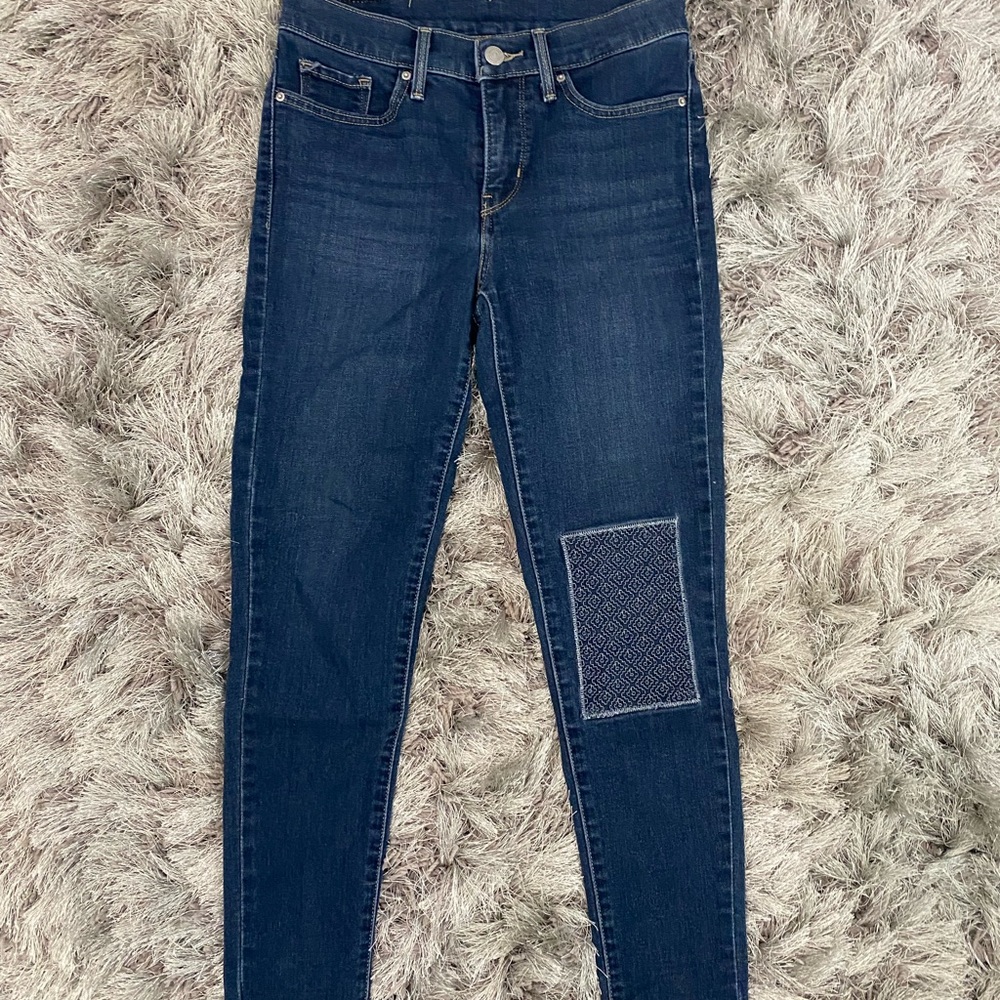 Levi’s Patchwork Skinny Jeans - image 2
